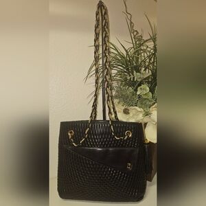 🌷SOLD🌷Bally Quilted Shoulder Bag With Tassel